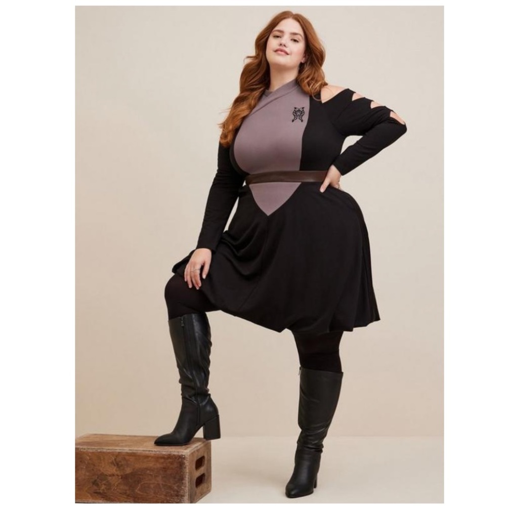 TORRID NWT STAR WARS THE MANDALORIAN AHSOKA DRESS